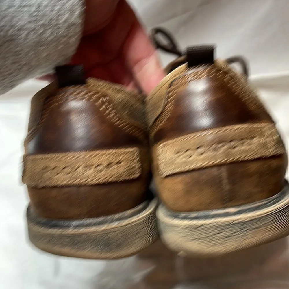 Rockport Hydro-Sheild Waterproof Rugged Bucks II Leather Oxfords. Size 10.